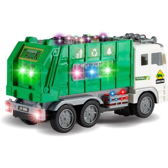 Toy Garbage Truck for Kids with 4D Lights and Sounds -Battery Operated Automatic - Picture 6 of 6